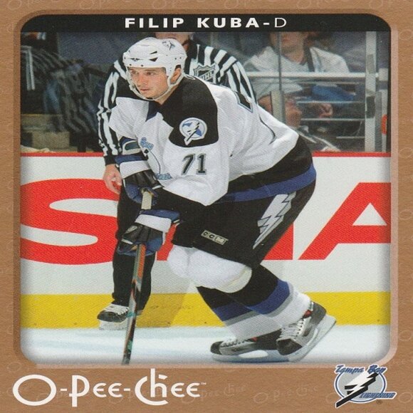 Filip Kuba - Tampa Bay Lightning Hockey Card Collection - Picture 2 of 3